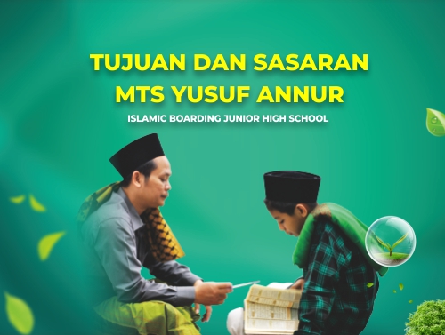 tujuan dan sasaran mts yusuf annur lamongan