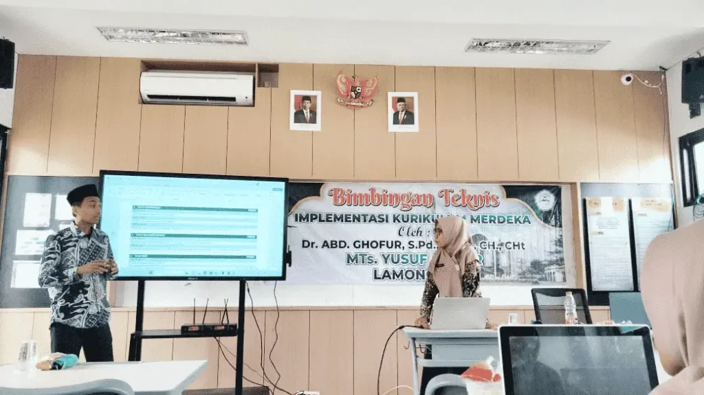 Bimtek Kurikulum Merdeka Tahap 4 MTs Yusuf Annur Lamongan
