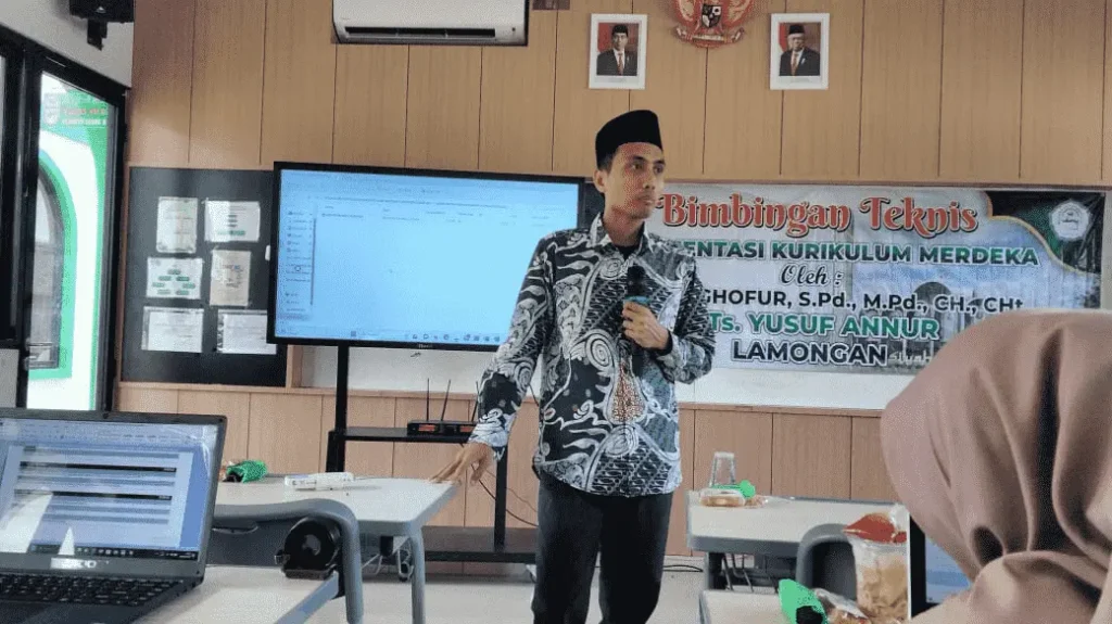 Bimtek Kurikulum Merdeka Tahap 4 MTs Yusuf Annur Lamongan