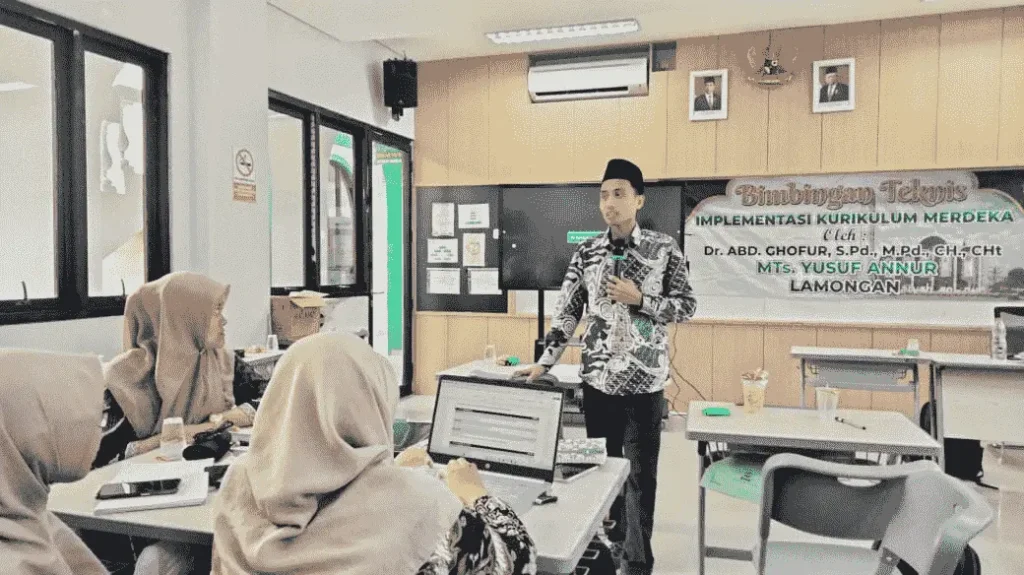 Bimtek Kurikulum Merdeka Tahap 4 MTs Yusuf Annur Lamongan