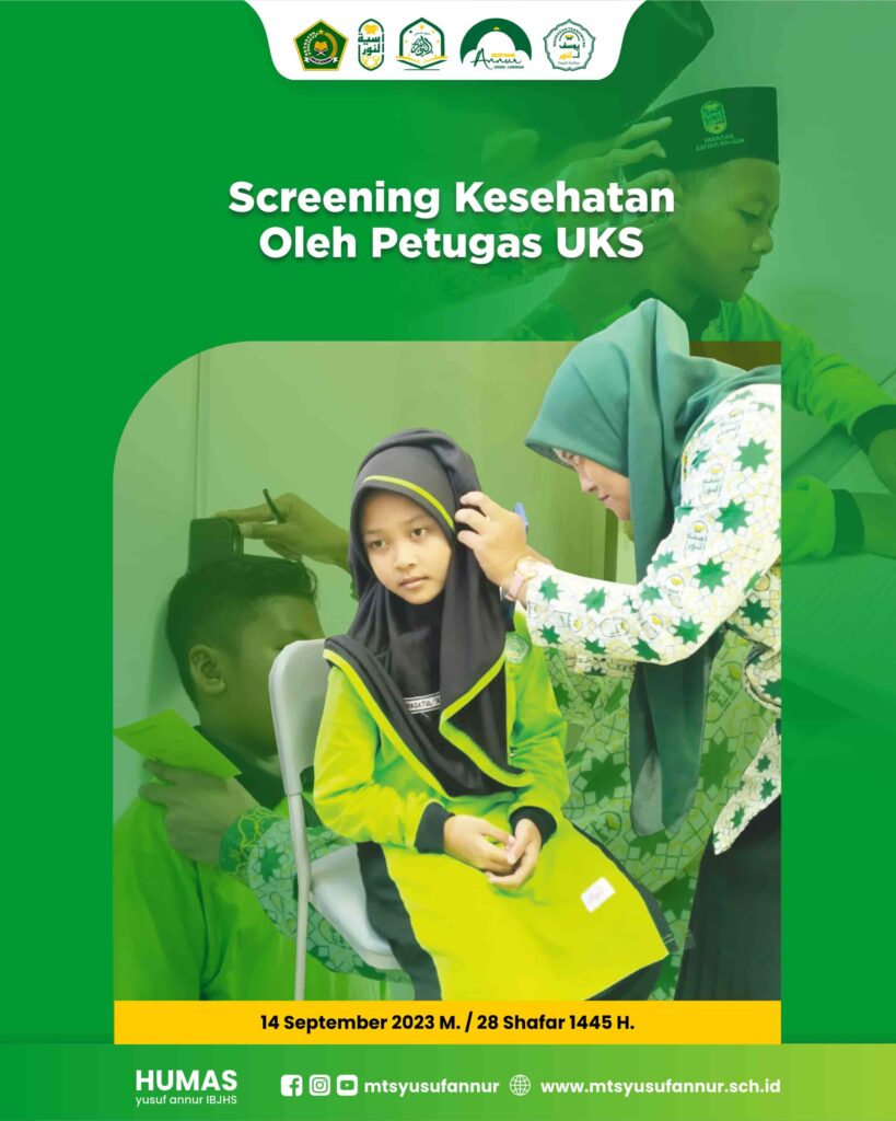Screening Kesehatan MTs Yusuf ANnur Lamongan