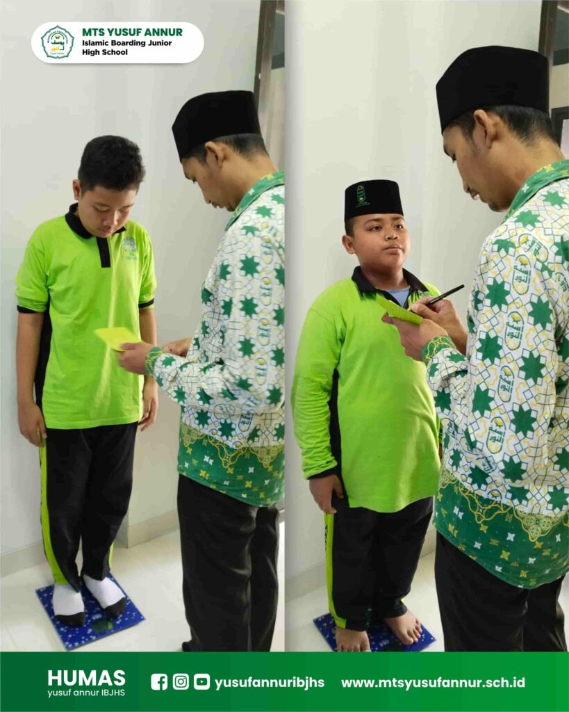 Screening Kesehatan MTs Yusuf ANnur Lamongan