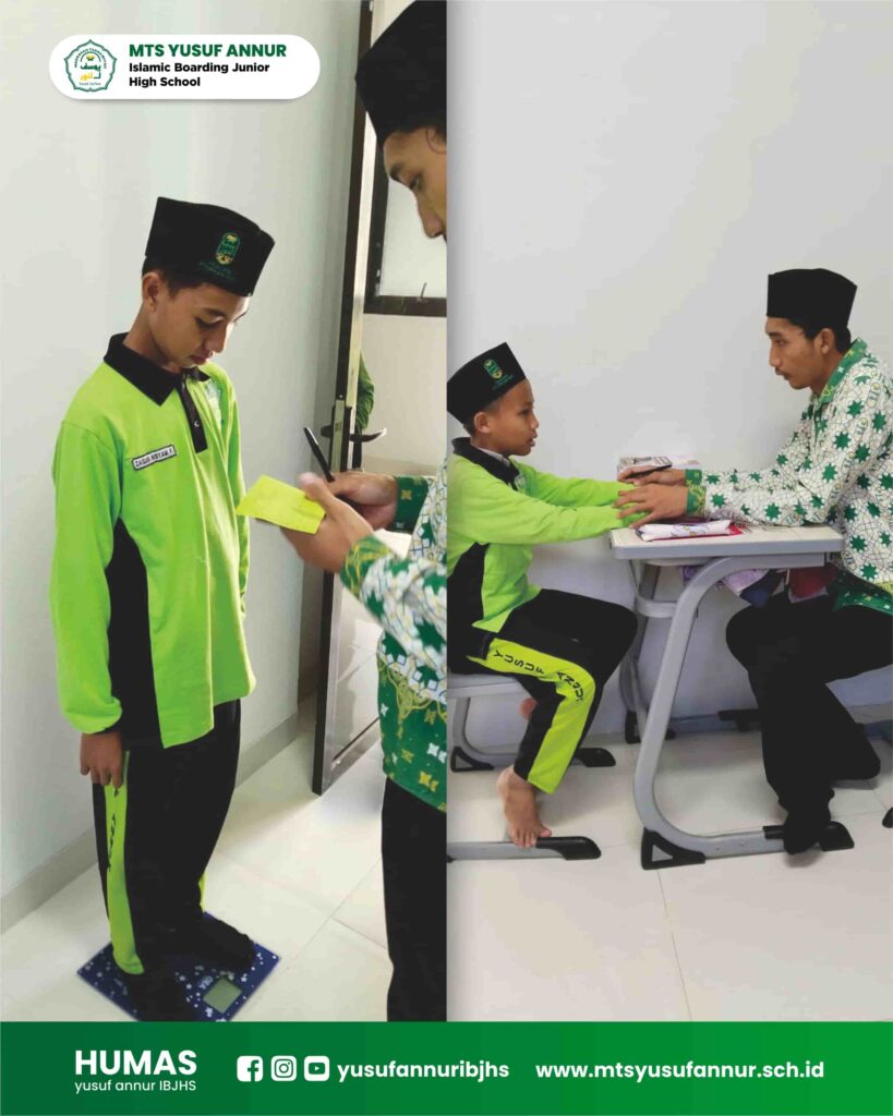 Screening Kesehatan MTs Yusuf ANnur Lamongan