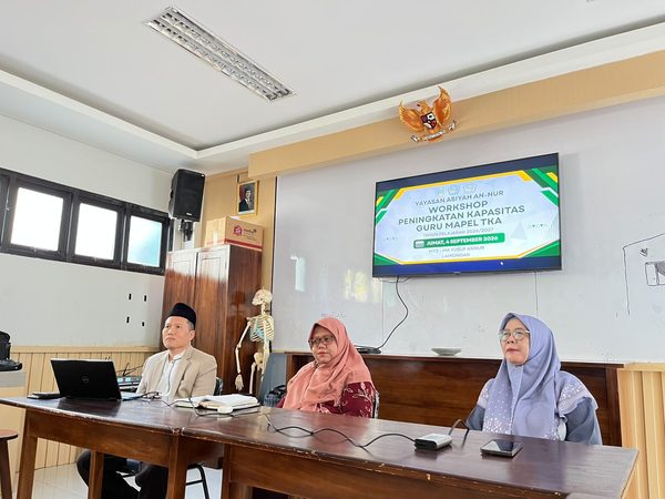 Yayasan Annur Gelar Workshop Peningkatan Kapasitas Guru Mata Pelajaran TKA