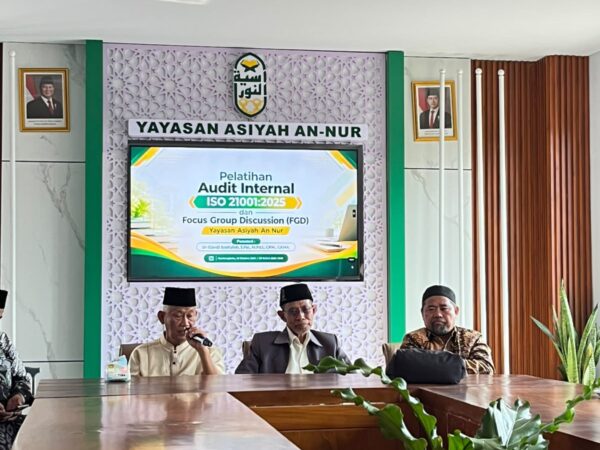 Yayasan Asiyah An-Nur Gelar Pelatihan Audit Internal ISO 21001:2025 dan Focus Group Discussion (FGD) untuk Perkuat Sistem Manajemen Mutu Pendidikan